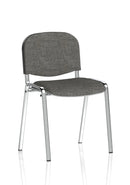 ISO Stacking Visitor/Conference Chair - Chrome Frame - NWOF