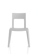 Dynamic Nest Edge stacking cafe and bistro chair with a sleek design, featuring a sturdy frame and comfortable seating.