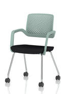 Dynamic Cosmo Training Chair with ergonomic design, adjustable height, and cushioned seat for comfortable office or training room use.