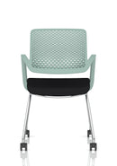 Dynamic Cosmo Training Chair with adjustable height and ergonomic design, featuring cushioned seat and modern black finish.