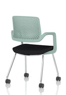 Dynamic Cosmo Training Chair with adjustable backrest and padded seat, designed for ergonomic office or training room use.