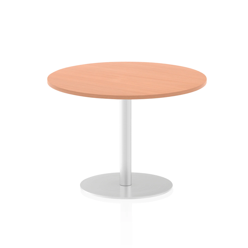 Impulse Circular Meeting Table - Beech - NWOF