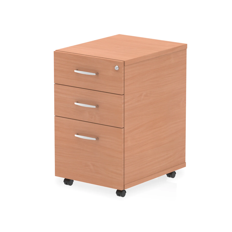 Impulse 3 Drawer Under Desk Pedestal