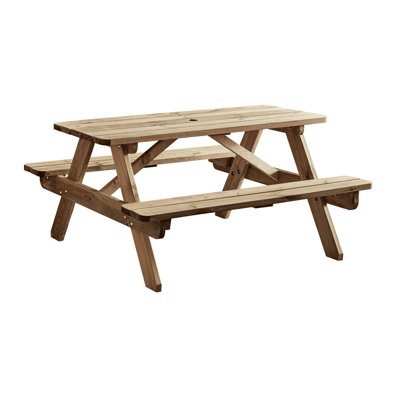 Hereford Picnic Table - 6 Seater
