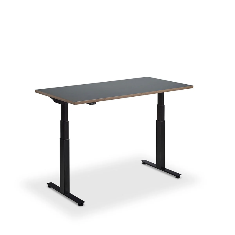 Lavoro Flyga 700mm Deep Dual Motor Sit Stand Height Adjustable Desk - 1200mm