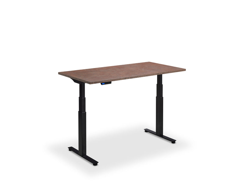 Lavoro Flyga 700mm Deep Dual Motor Sit Stand Height Adjustable Desk - 1200mm