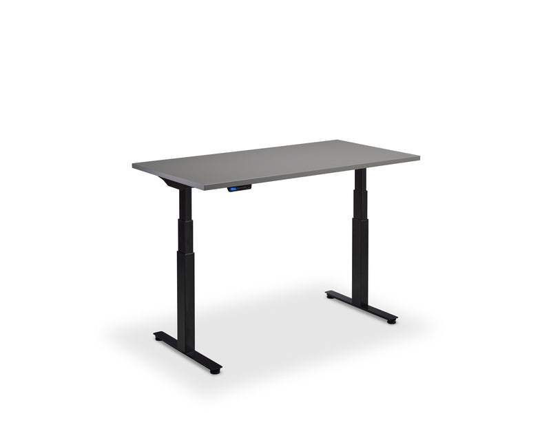 Lavoro Flyga 700mm Deep Dual Motor Sit Stand Height Adjustable Desk - 1200mm