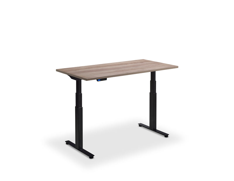 Lavoro Flyga 700mm Deep Dual Motor Sit Stand Height Adjustable Desk - 1200mm