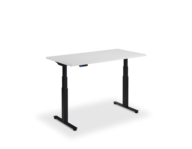 Lavoro Flyga 700mm Deep Dual Motor Sit Stand Height Adjustable Desk - 1200mm