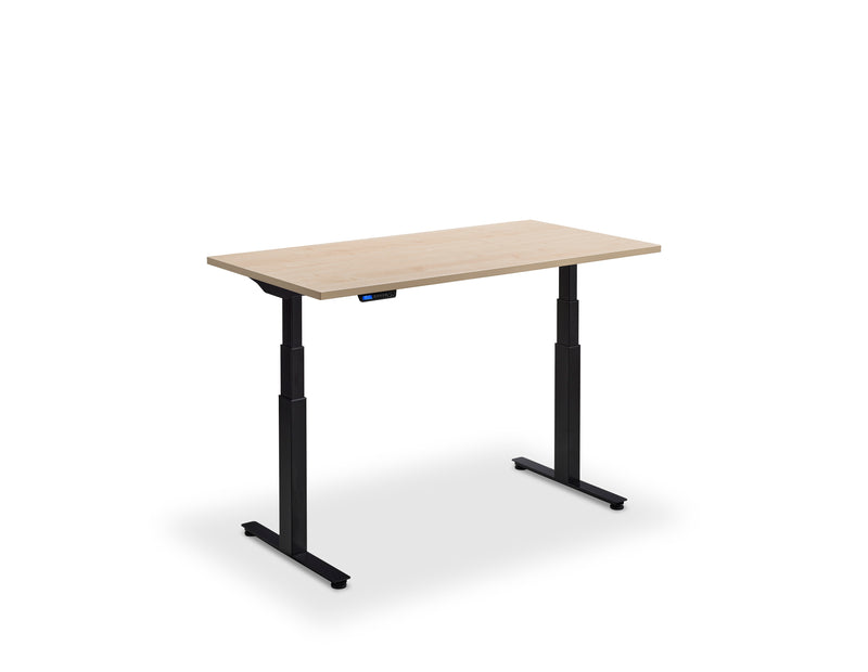 Lavoro Flyga 700mm Deep Dual Motor Sit Stand Height Adjustable Desk - 1200mm