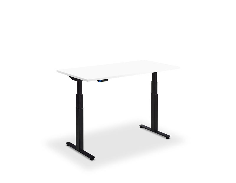 Lavoro Flyga 700mm Deep Dual Motor Sit Stand Height Adjustable Desk - 1200mm