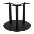 Boston Black Flutted Dining Table Base - Extra Large Round - NWOF
