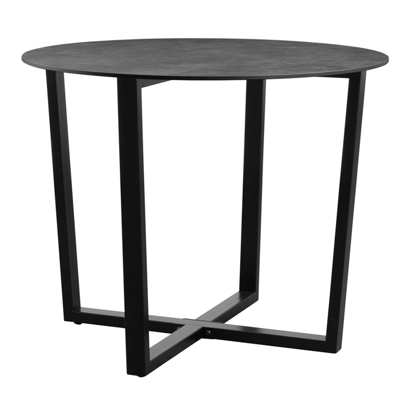 Bourne Dining Table - Metallic Anthracite