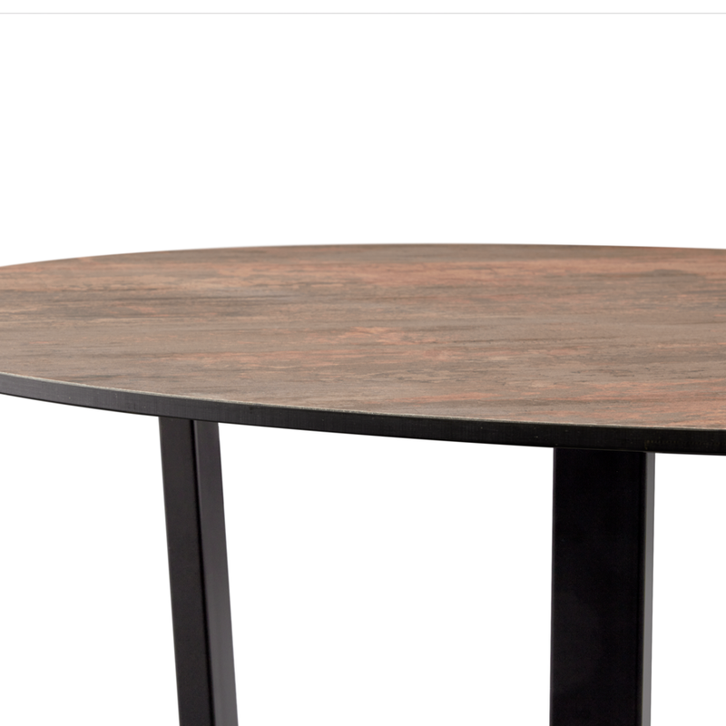 Bourne Dining Table - Vintage Copper Textured