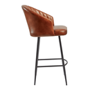 Brooklyn Bar Stool - Leather - NWOF