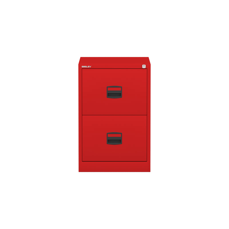 Bisley Contract Foolscap 2 Drawer Filing Cabinet