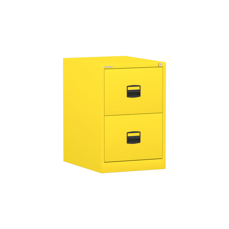 Bisley Contract Foolscap 2 Drawer Filing Cabinet