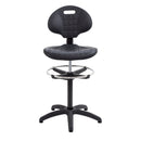TC Factory Chair With Adjustable Draughtsmen Kit - Black - NWOF