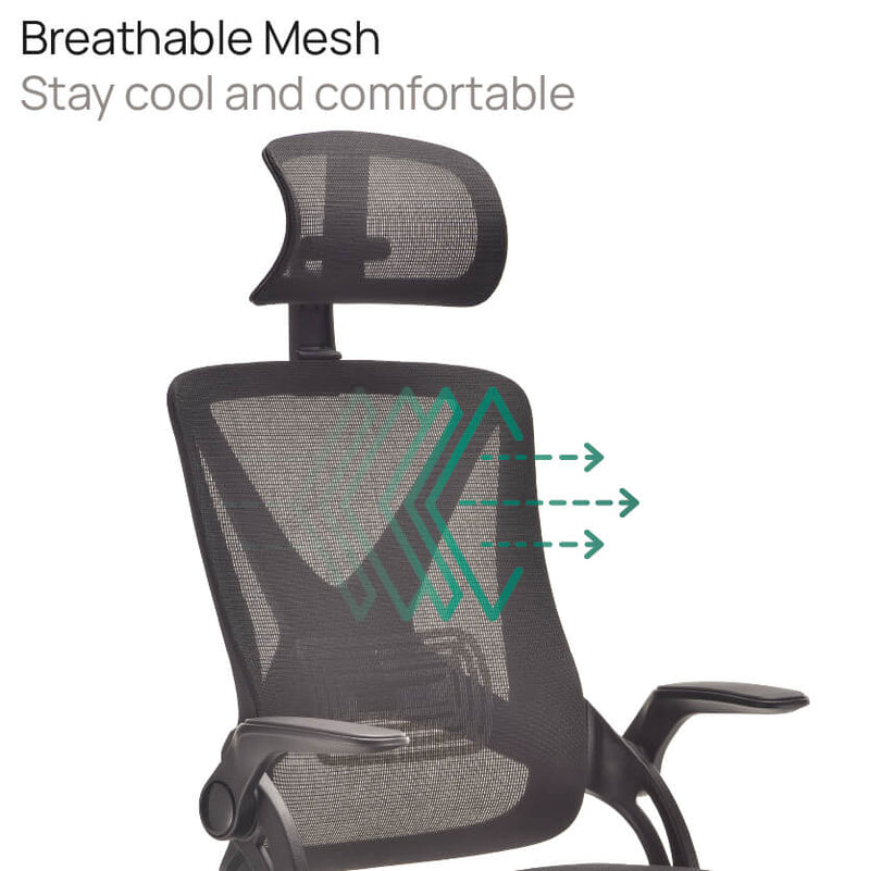 Eaton Mesh Back Chair - NWOF