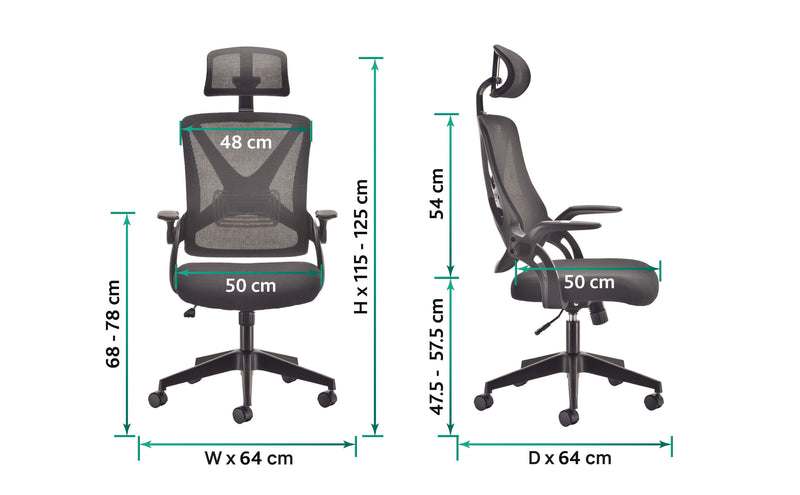 Eaton Mesh Back Chair - NWOF