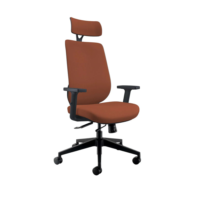 Maldini High Back Office Chair - Orange