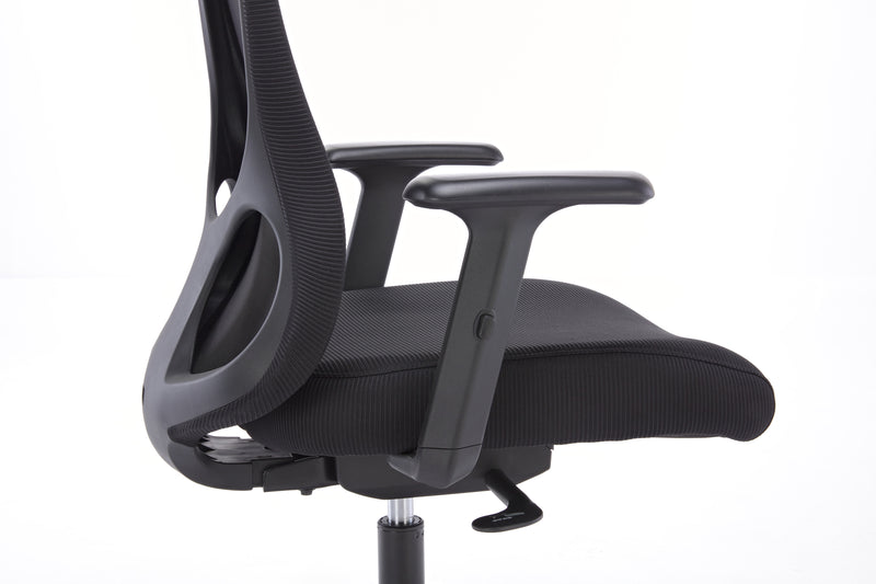 Daytona Mesh Office Chair - Black - NWOF