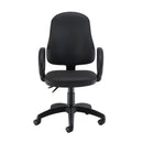 Calypso 2 High Back Operator Chair - Black PU - NWOF