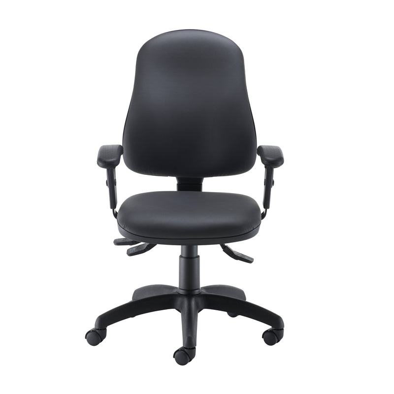 Calypso 2 Deluxe Operator Chair - Black PU - NWOF