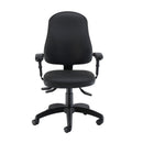 Calypso Ergo 2 Lever Office Chair With Lumbar Pump - Black PU - NWOF