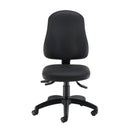 Calypso Ergo 2 Lever Office Chair With Lumbar Pump - Black PU - NWOF