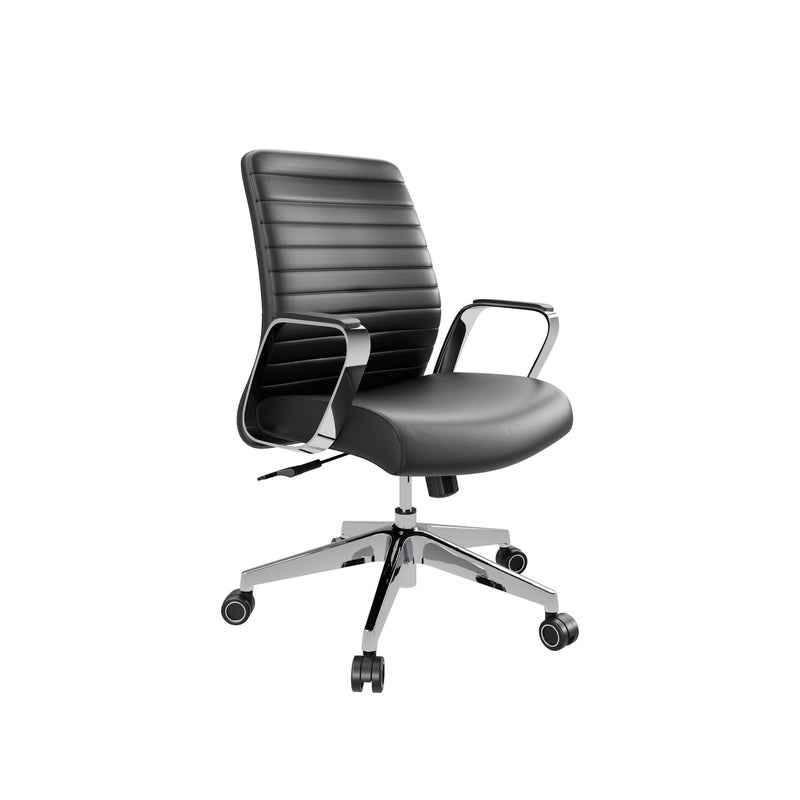 Dawn Mid Back Leather Executive Chair - NWOF