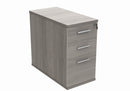 Core Desk High Pedestal - Alaskan Grey Oak - NWOF