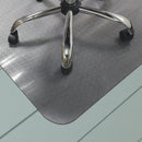 Lipped Non Studded Chair Mat For Hard Flooring - NWOF