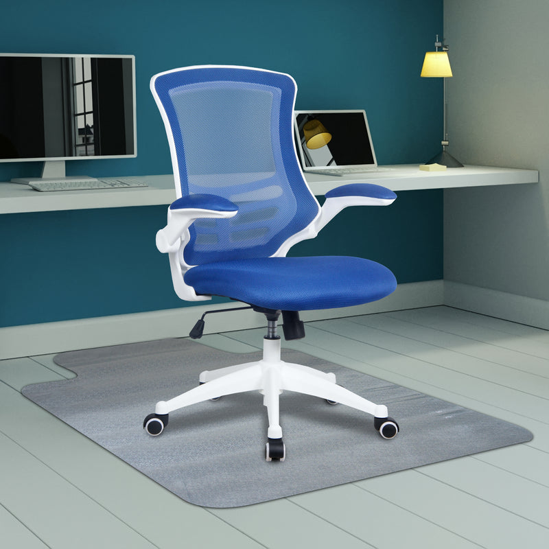 Lipped Non Studded Chair Mat For Hard Flooring