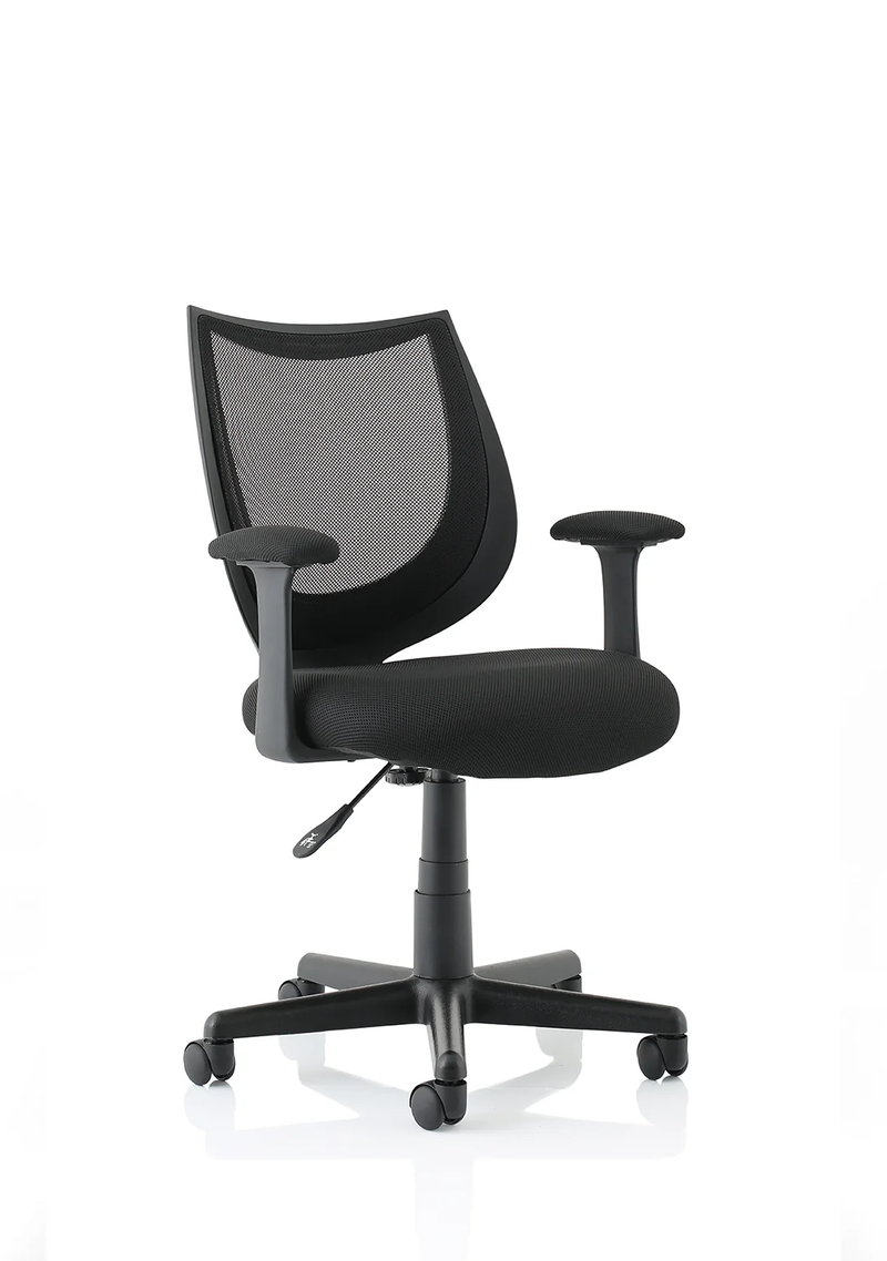 Camden Medium Back Mesh Task Operator Office Chair With Arms - NWOF