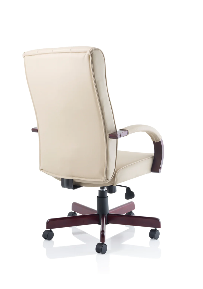 White chesterfield office chair hotsell