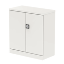 QUBE 2 Door Stationery Cupboard - White - NWOF