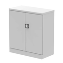 QUBE 2 Door Stationery Cupboard - Light Grey - NWOF