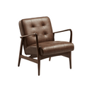Darwen Lounge Armchair - Vintage Brown - NWOF