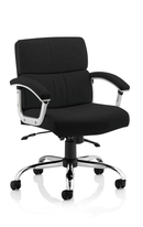 Desire Medium Executive Chair Black With Arms - NWOF