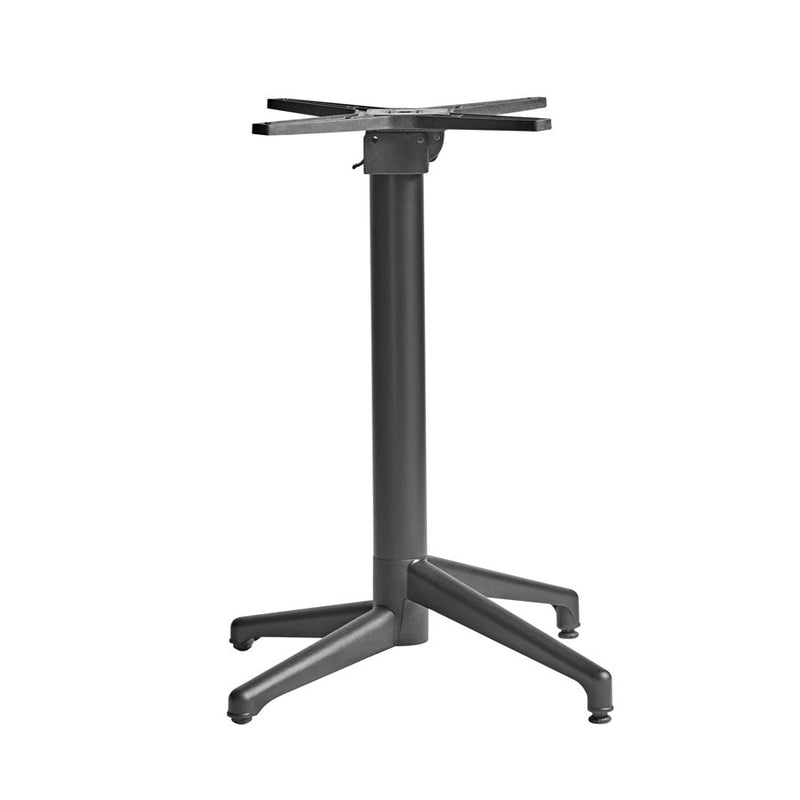 Durance Delux Folding Dining Table Base - Black