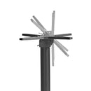 Durance Delux Folding Bar Height Table Base - Black - NWOF