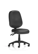 Eclipse Plus II Lever Task Operator Chair Bonded Leather Black - NWOF