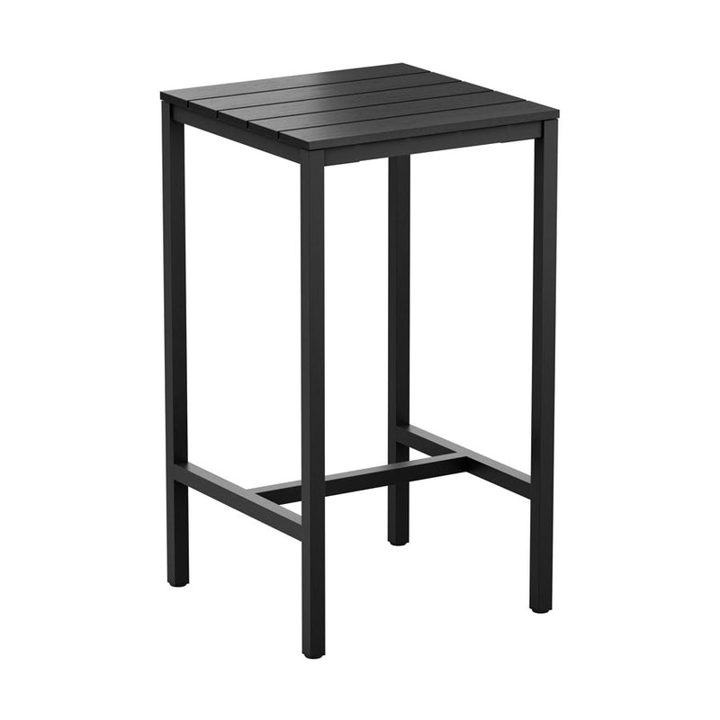 Eko 4 Leg Bar Height Table - Black Top