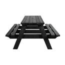 EKO A-Frame Picnic Table - Black - NWOF