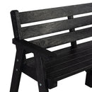 EKO 3 Seater Park Bench - Black - NWOF