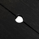 EKO 8 Seater Round Picnic Table - Black - NWOF