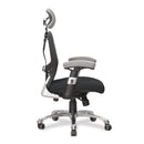 Ergo Ergonomic Luxury High Back Executive Mesh Chair - Grey/Black - NWOF
