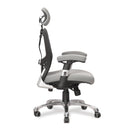Ergo Ergonomic Luxury High Back Executive Mesh Chair - Grey - NWOF
