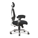Ergo Ergonomic Luxury High Back Executive Mesh Chair - Black - NWOF